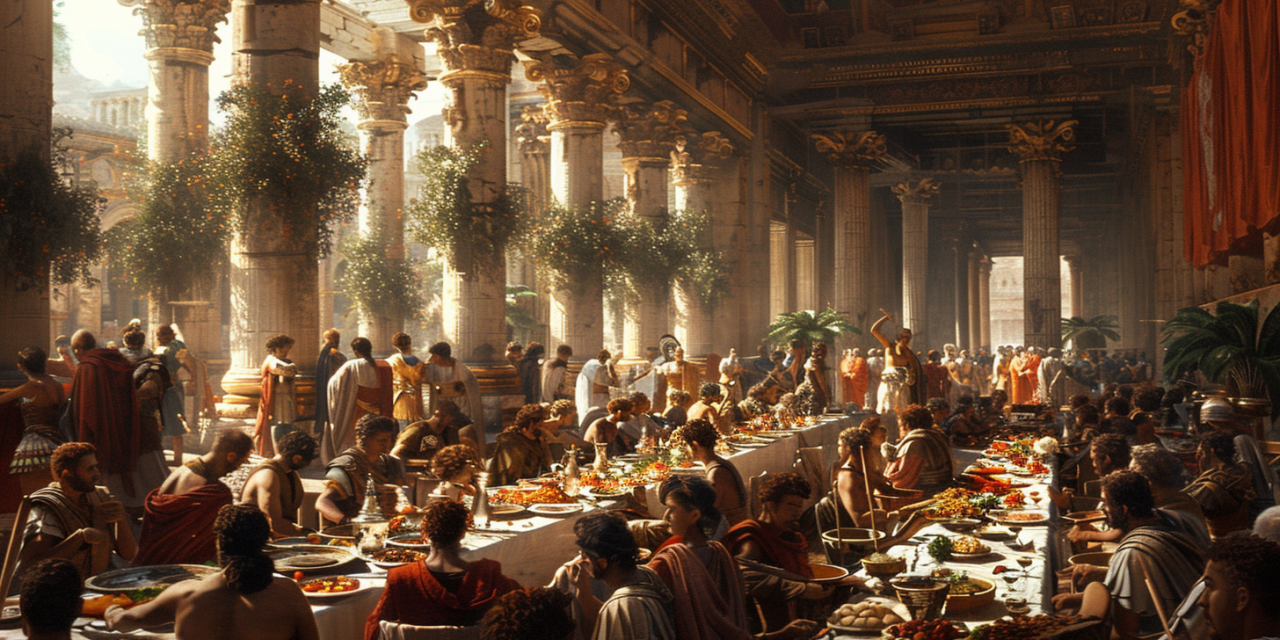 Veni, Vidi, Vomiti: A Culinary Catastrophe at Ancient Roman Banquets
